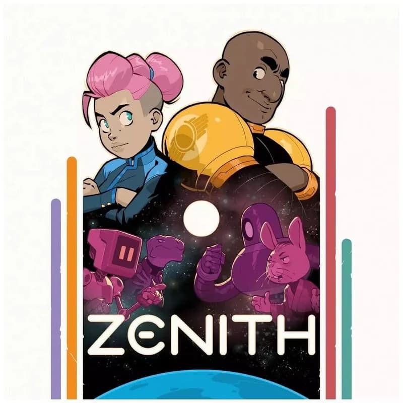 Boîte du jeu de société Zenith de PlayPunk, lauréat As d'Or Initié 2026