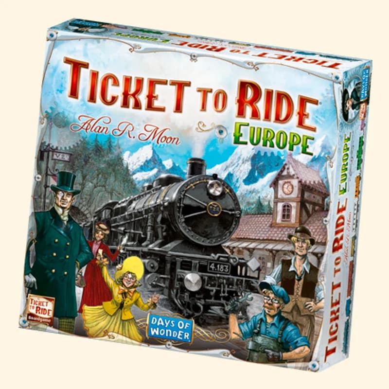 Illustration de Les Aventuriers du Rail